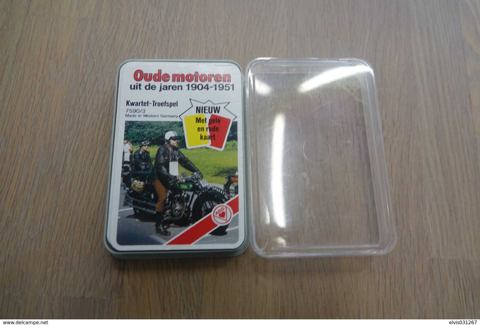 Speelkaarten - Kwartet, Oude Motoren, Quartett 7590/3, ASS, *** - - Cartes à Jouer Classiques