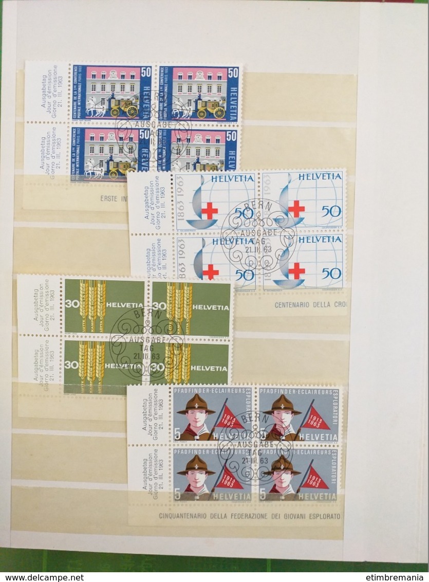 LOT N° 1166 LIECHENSTEIN + SUISSE et divers un lot de 3 classeurs  neufs ** et quelques obl.