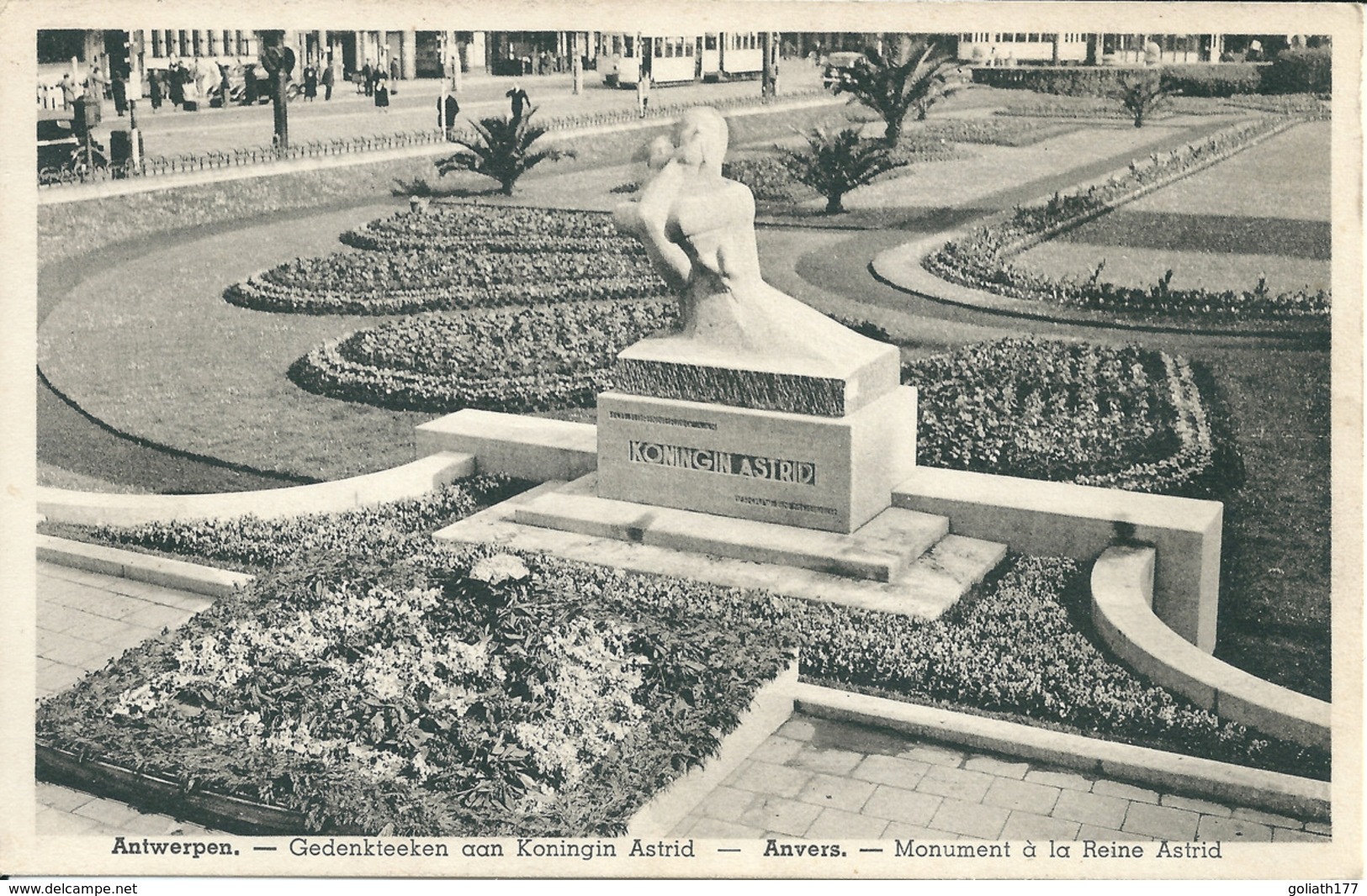 Antwerpen - Gedenkteken Aan Koningin Astrid - Anvers - Monument A La Reine Astrid -r - Antwerpen