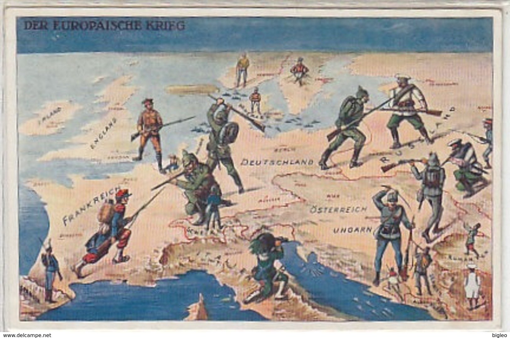Der Europäische Krieg         (A-138-190413) - Evènements