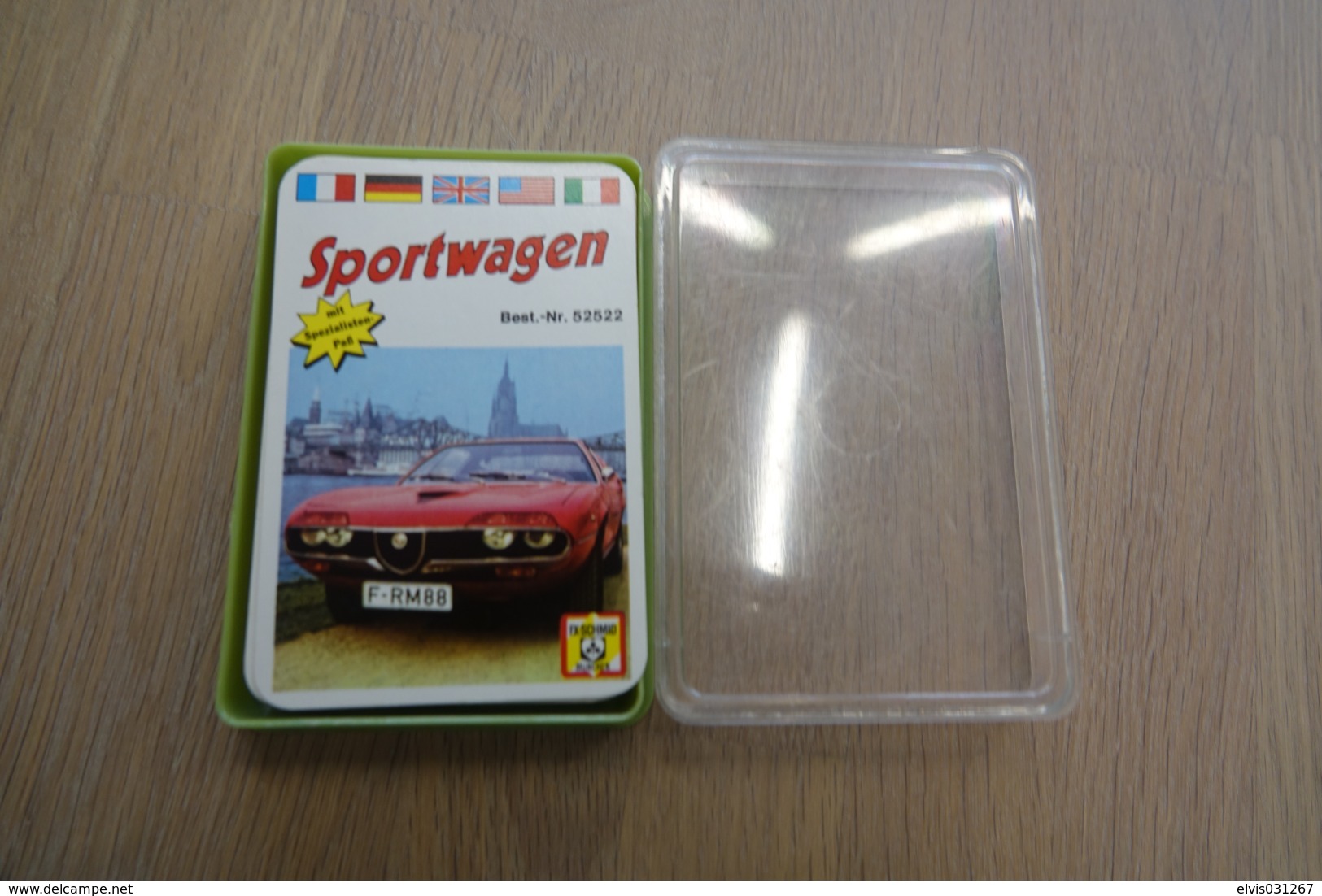 Speelkaarten - Kwartet, Sportwagen, Nr 52522, Schmid 100 Years Anniversary , *** - - Kartenspiele (traditionell)