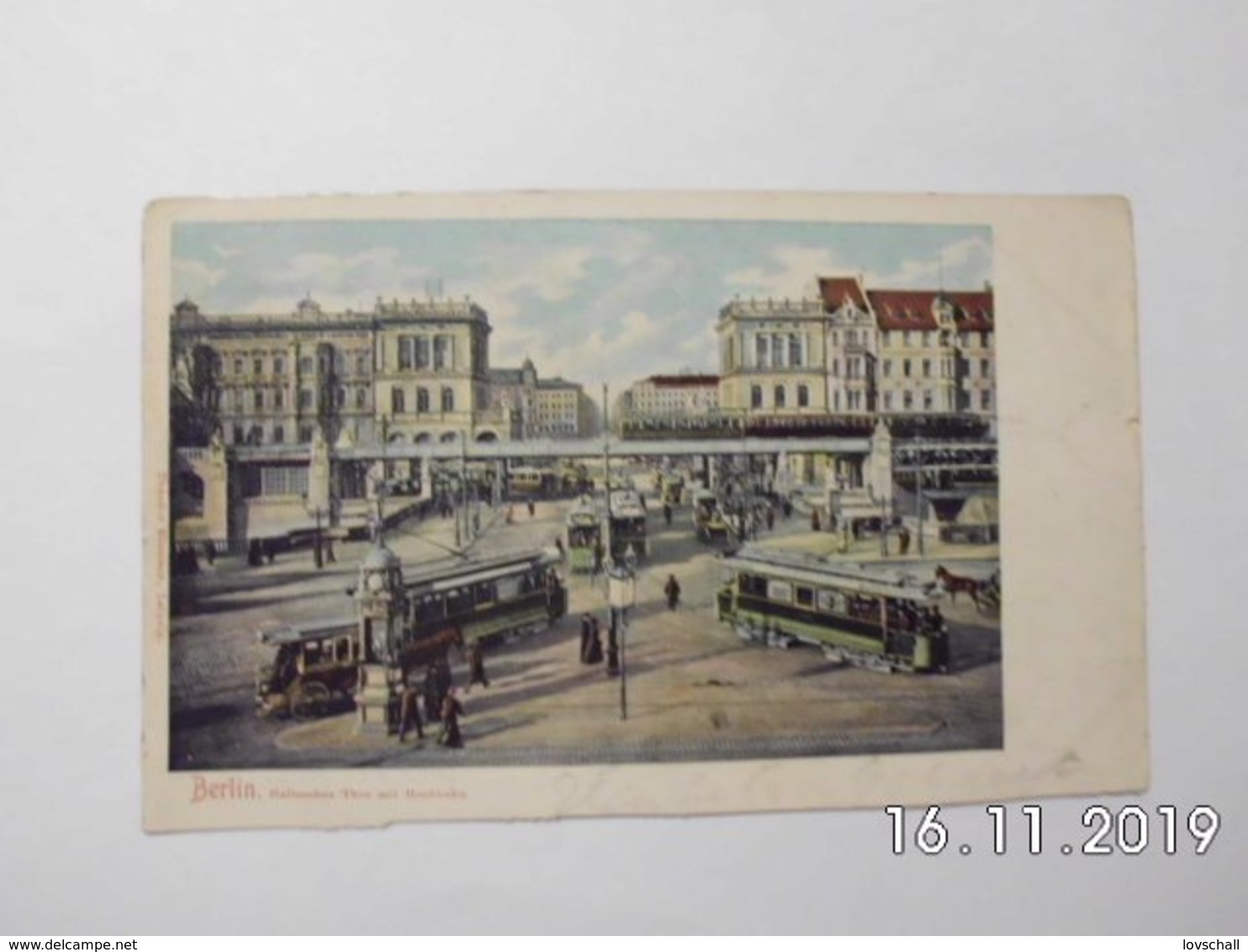 Berlin. - Hallesches Thor Mit Hochbahn. (13 - 1 - 1903) - Kreuzberg