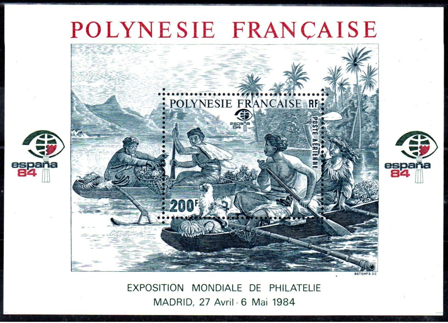 POLYNESIE - YT BF N° 9 - Neuf ** - MNH - Cote: 8,50 € - Blocs-feuillets