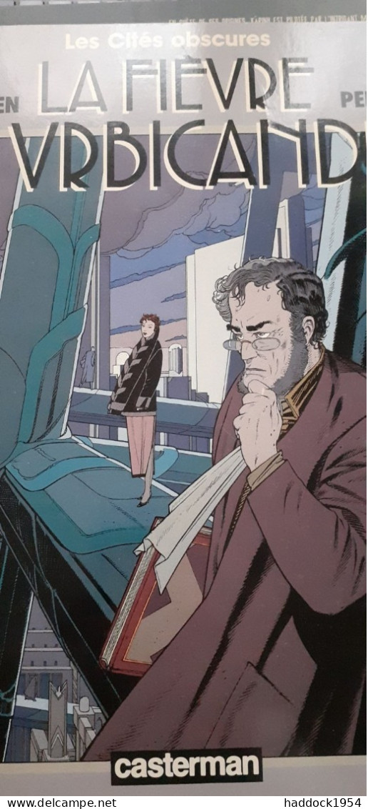 La Fièvre D'urbicande FRANCOIS SCHUITEN BENOIT PEETERS Casterman 1985 - Cités Obscures, Les