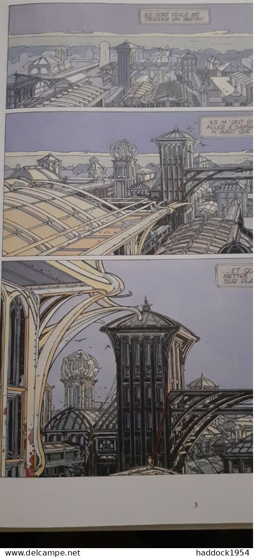 Les Murailles De Samaris FRANCOIS SCHUITEN BENOIT PEETERS Casterman 1983 - Cités Obscures, Les