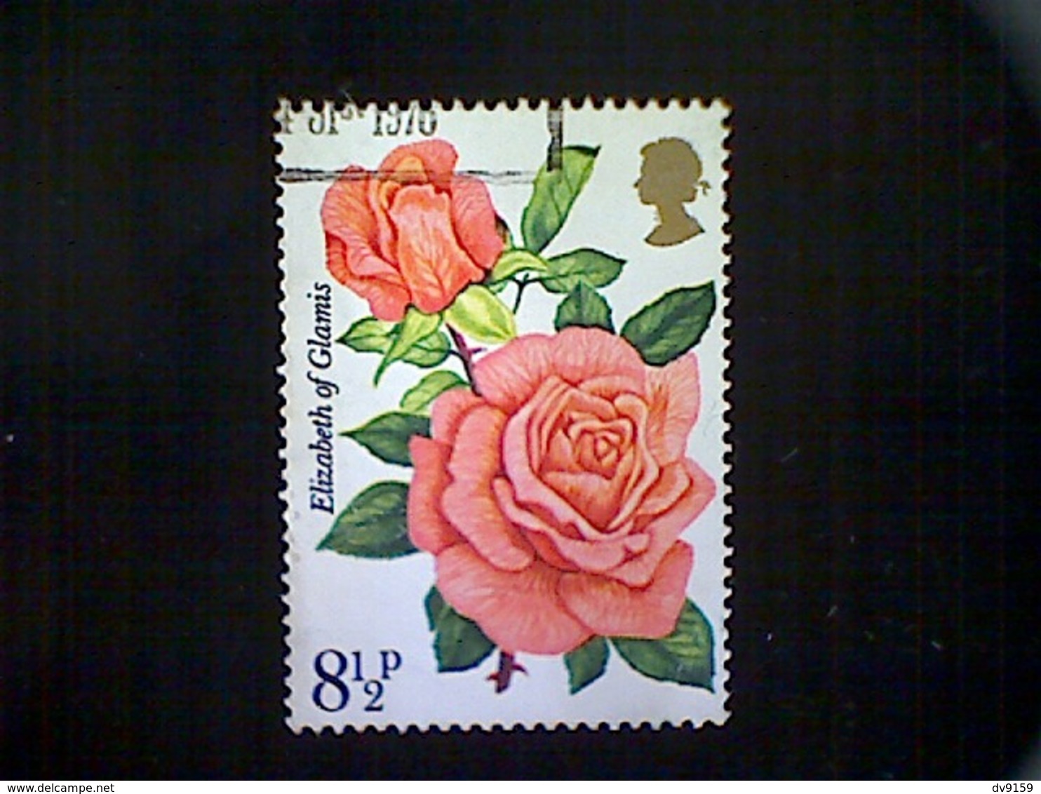 Great Britain, Scott #786, Used (o), 1976, Elizabeth Of Glamis Rose, 8½p - Used Stamps