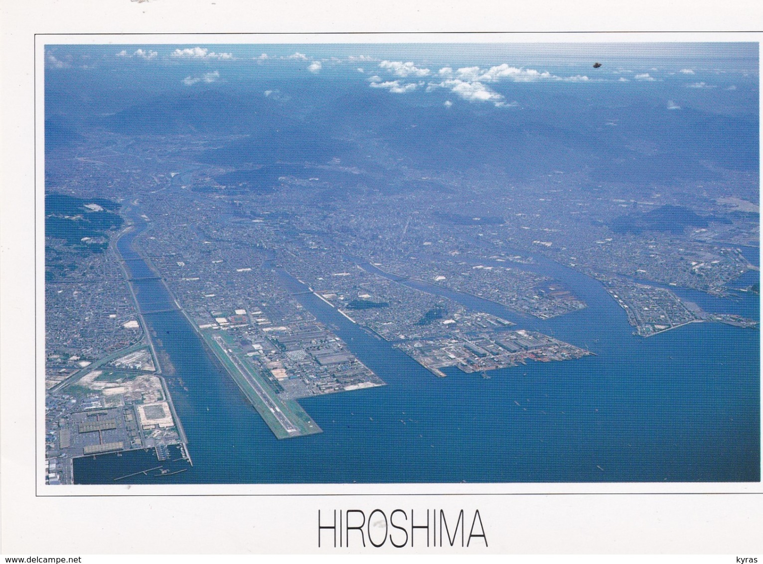 CPM 10X15 . JAPON . Hiroshima (Vue Aérienne ) - Hiroshima