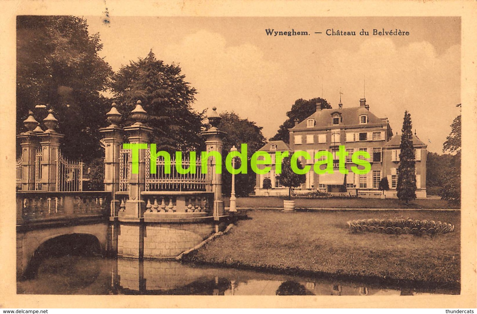 CPA WIJNEGEM WYNEGHEM CHATEAU DU BELVEDERE - Wijnegem