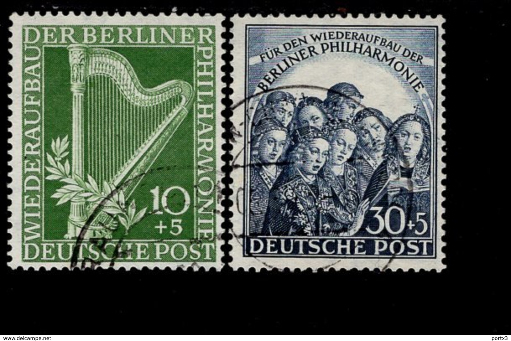 Berlin 072 - 73 Berliner Philharmonie  Used /  Gestempelt (6) - Gebraucht