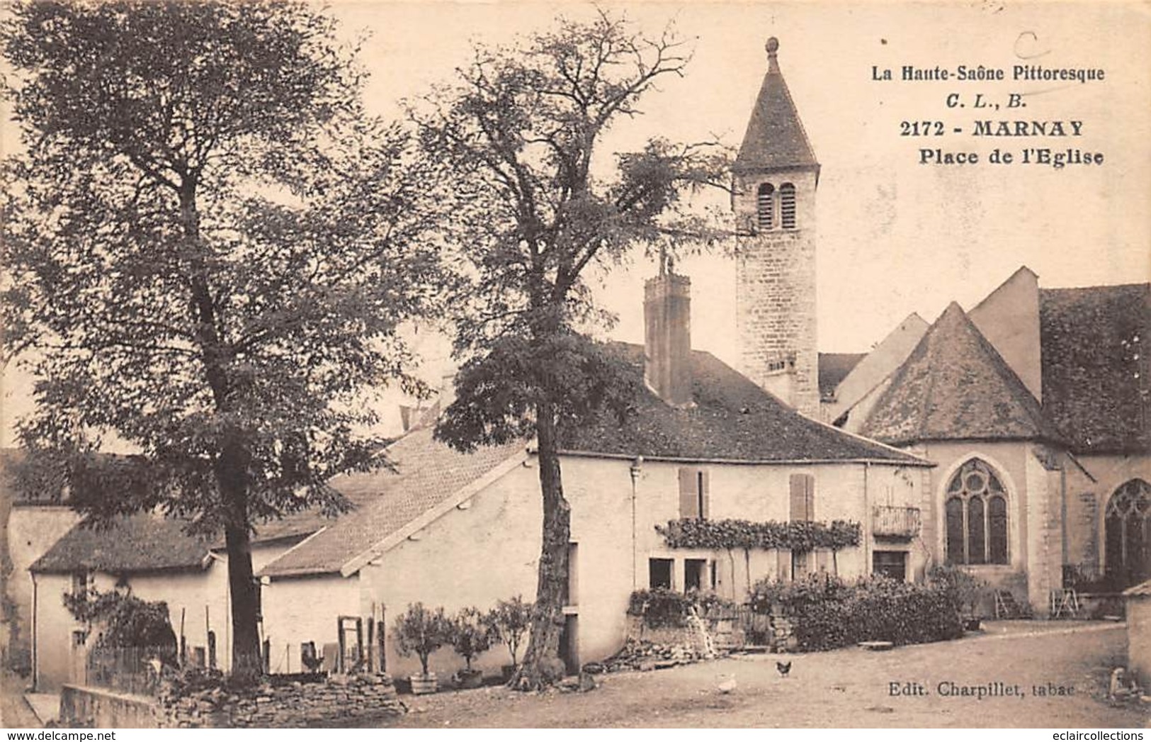 Marnay       70        Place De L'Eglise           (voir Scan) - Luxeuil Les Bains