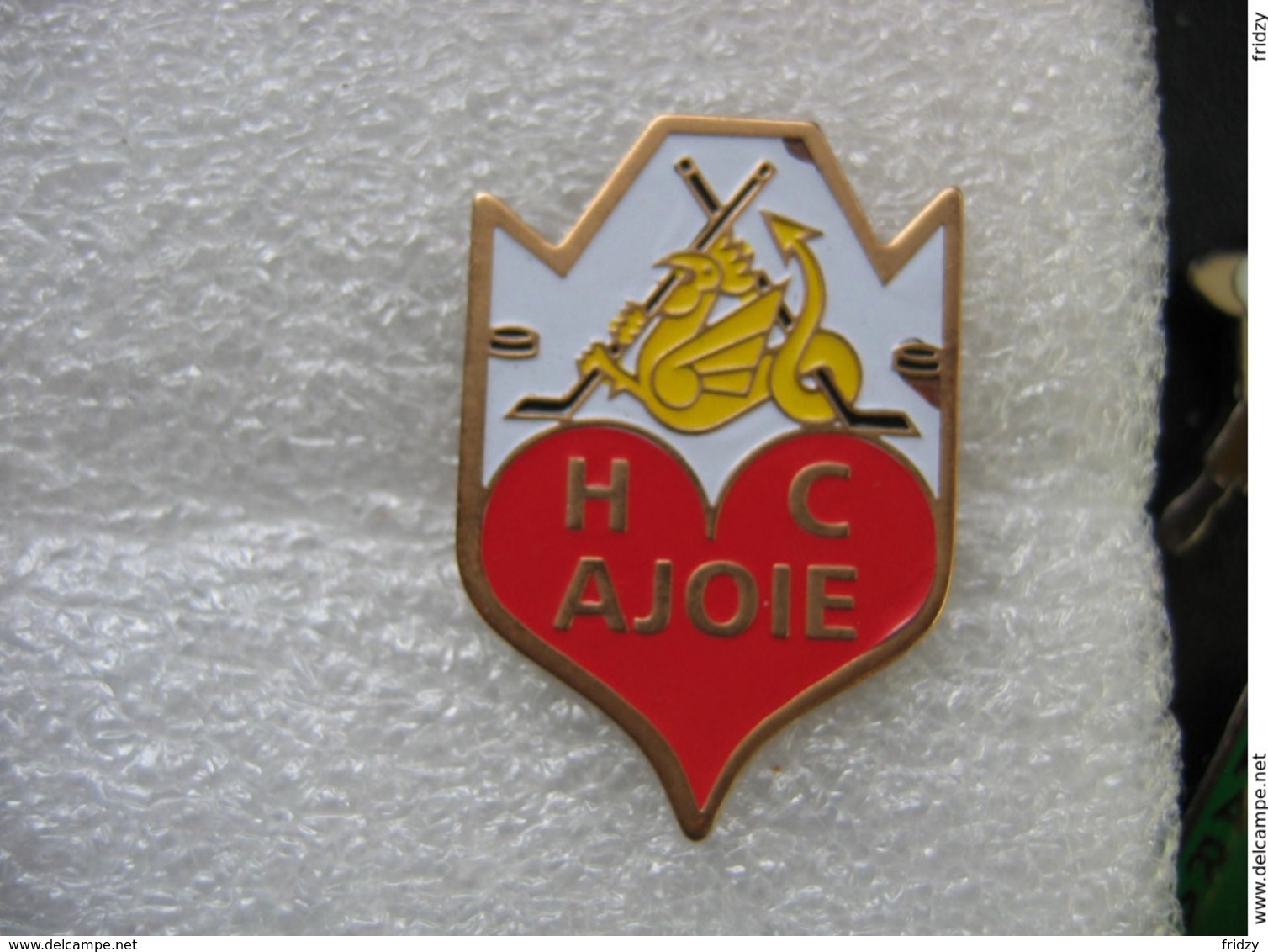 Pin's De L'équipe De Hockey Sur Glace Du HC Ajoie (Suisse) - Eiskunstlauf