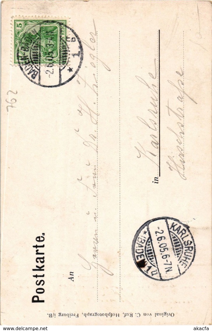 CPA AK Wolfach Badische Volkstrachten GERMANY (933364) - Wolfach