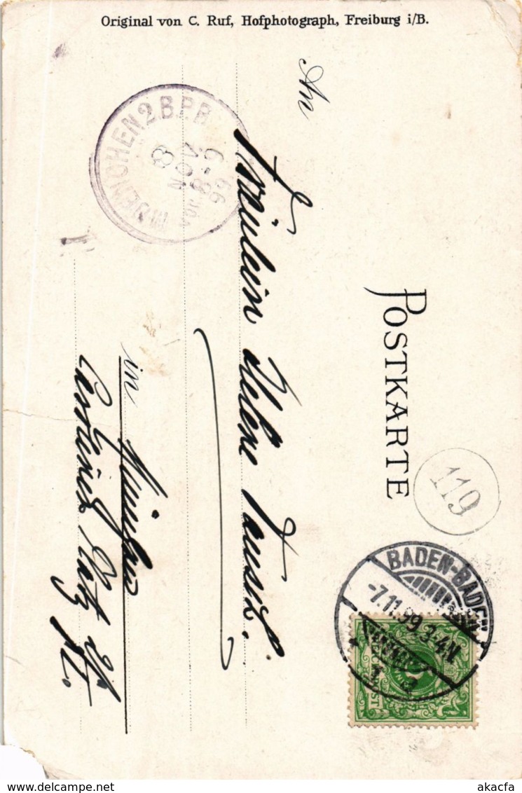 CPA AK Wolfach Badische Volkstrachten GERMANY (933367) - Wolfach