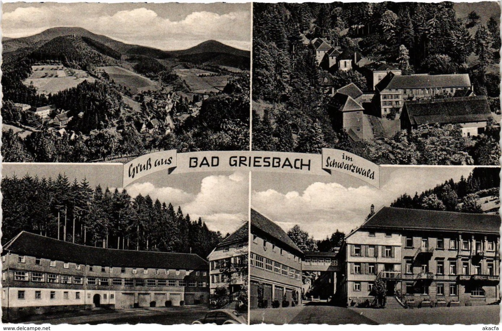 CPA AK Gruss Aus Bad Griesbach GERMANY (933409) - Bad Peterstal-Griesbach