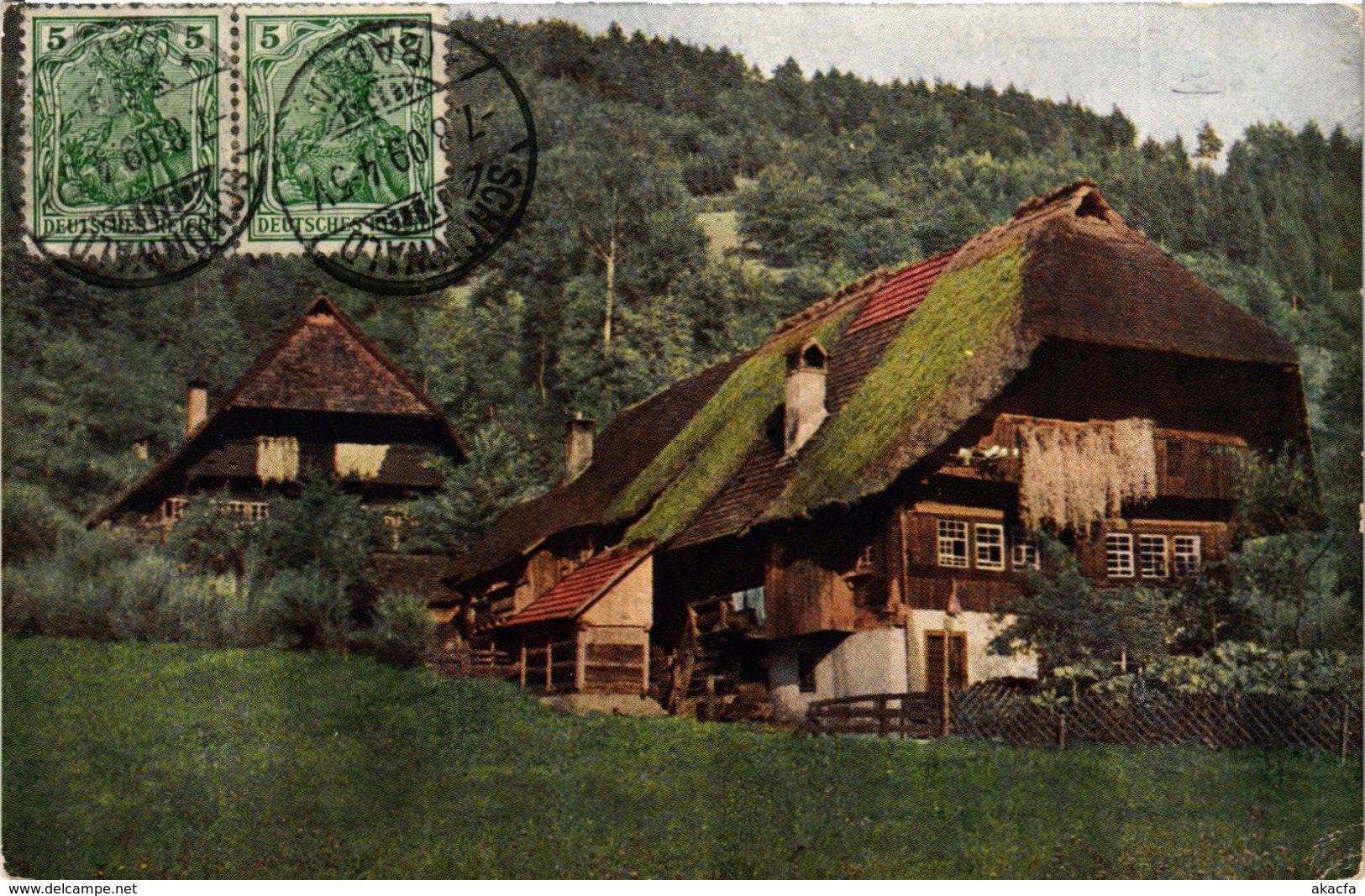CPA AK Schwarzwaldhaus Im Gutachtal GERMANY (933434) - Gutach (Schwarzwaldbahn)