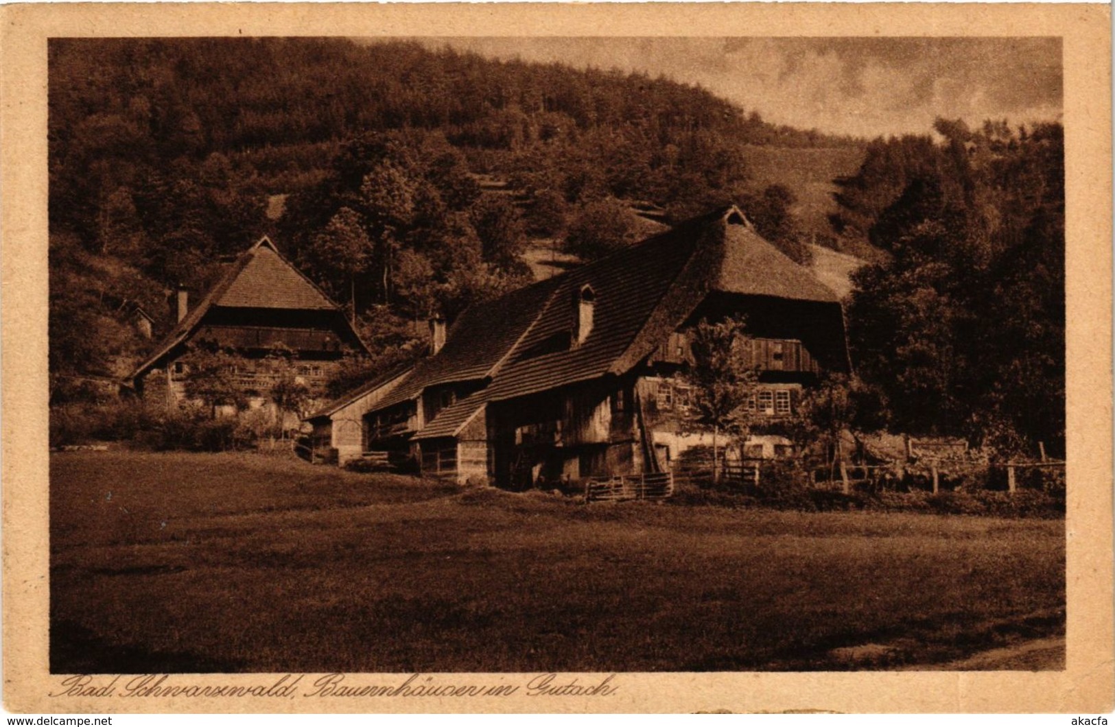 CPA AK Bauernhaus In Gutach GERMANY (933439) - Gutach (Schwarzwaldbahn)