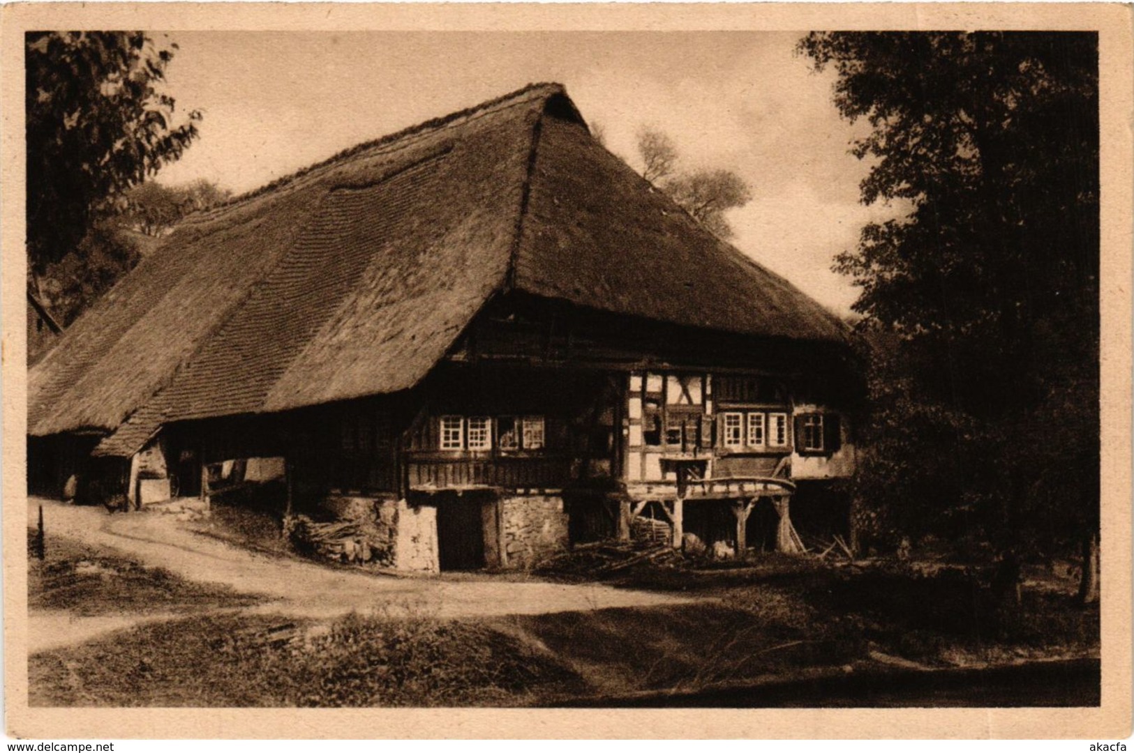 CPA AK Schwarzwaldhaus In Gutach GERMANY (933460) - Gutach (Schwarzwaldbahn)