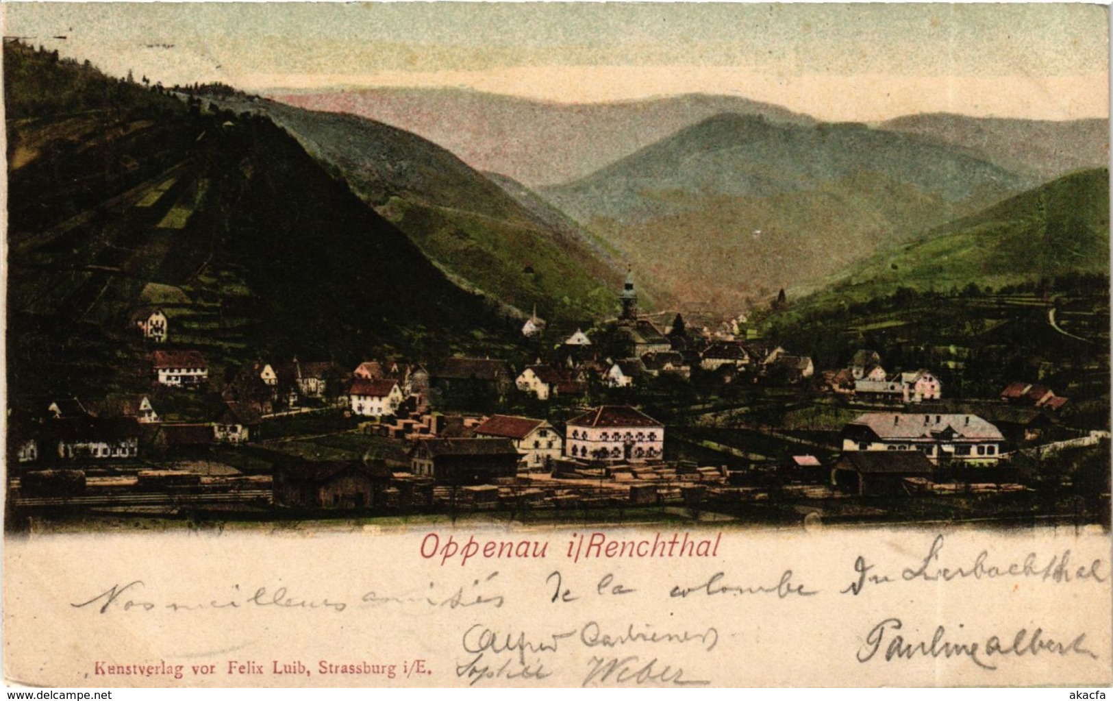 CPA AK Oppenau Renchtal GERMANY (933476) - Oppenau