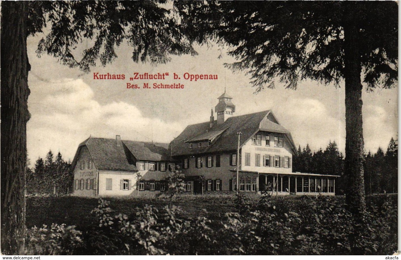 CPA AK Oppenau Kurhaus Zuflucht GERMANY (933477) - Oppenau