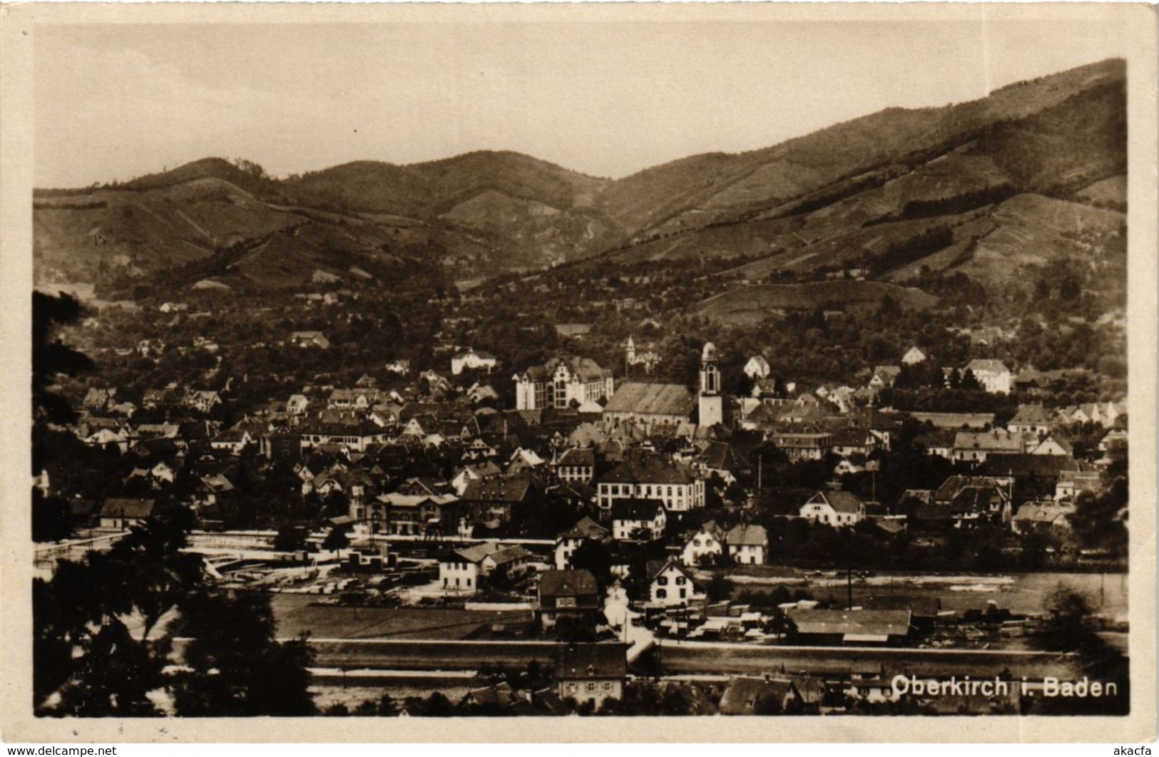 CPA AK Oberkirch Vue Generale GERMANY (933549) - Oberkirch