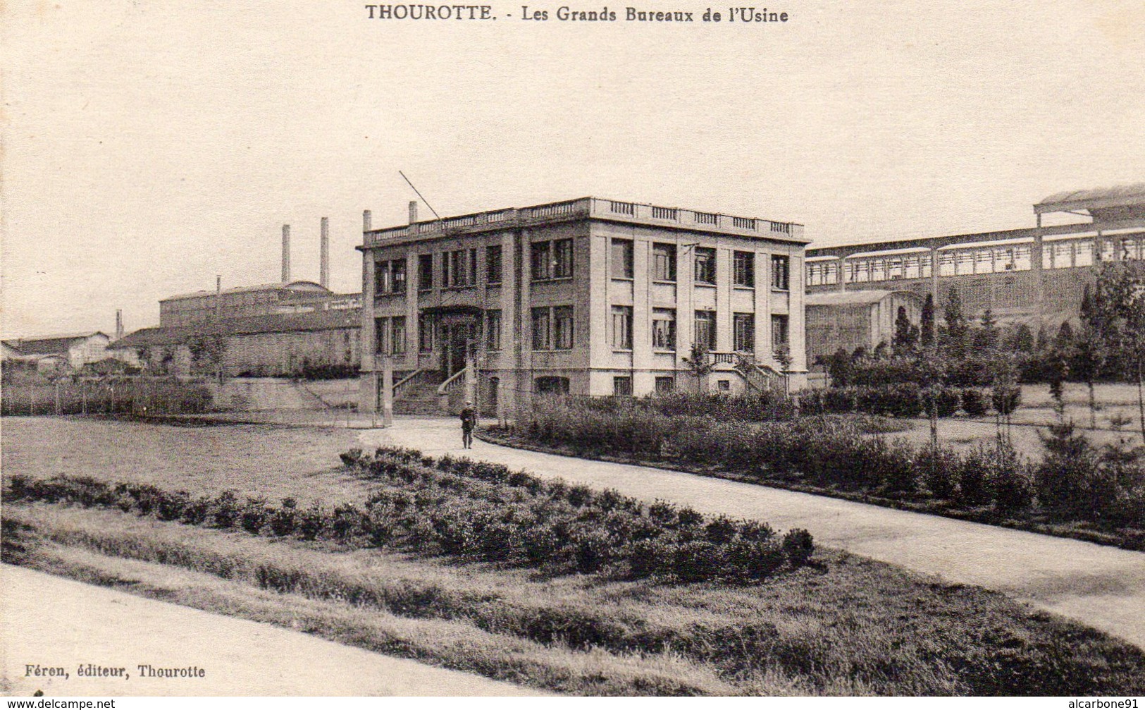 THOUROTTE - Glacerie De Chantereine - Les Grands Bureaux De L'usine - Thourotte