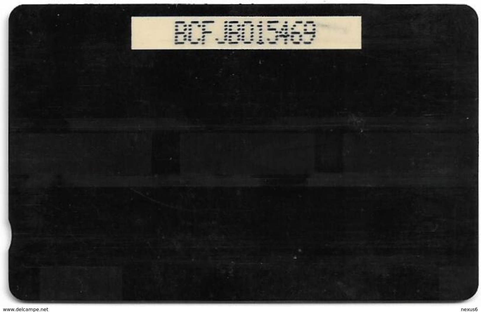 Fiji - Tel. Fiji - Emergency Issue - White Card - FCFJB (White Stripe), 1994, 3$, 100ex, Used 5R - Fidji
