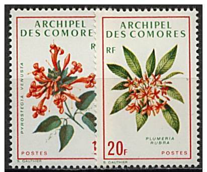 Comores, N° 069 à N° 071** Y Et T, 69 / 71 - Neufs