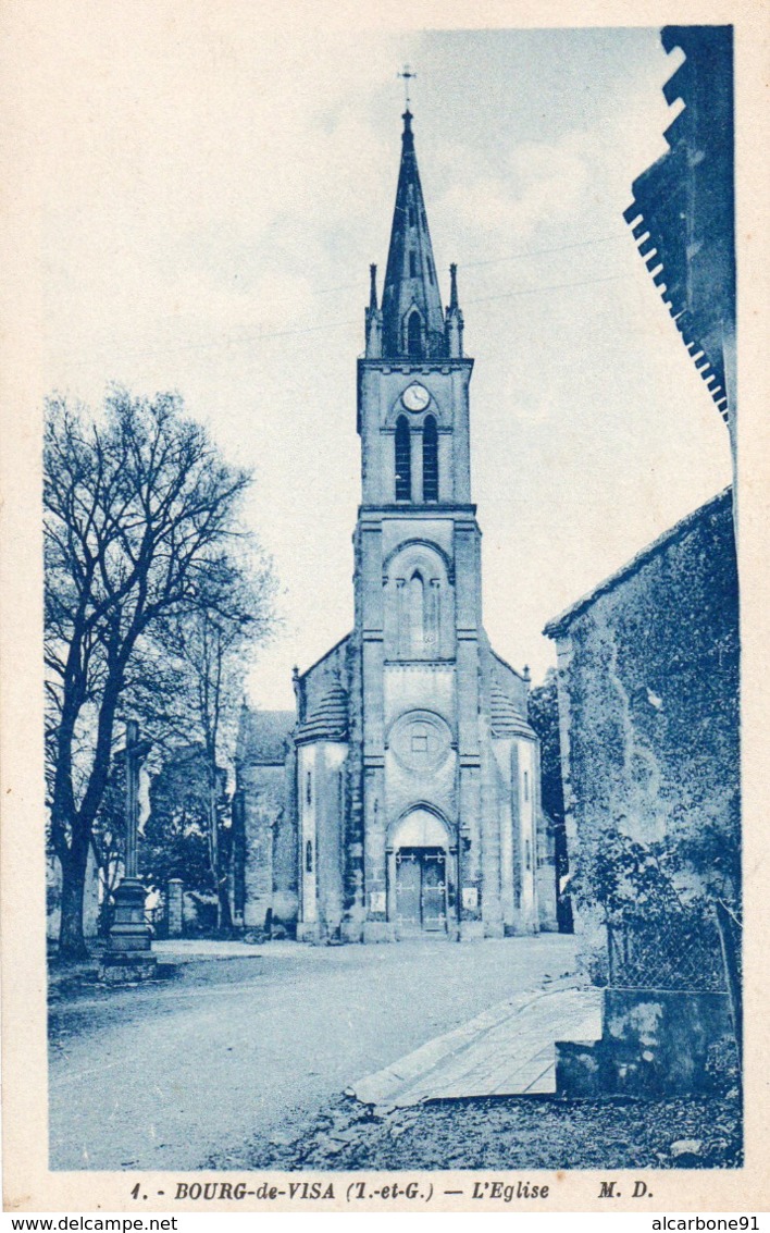 BOURG DE VISA - L'Eglise - Bourg De Visa