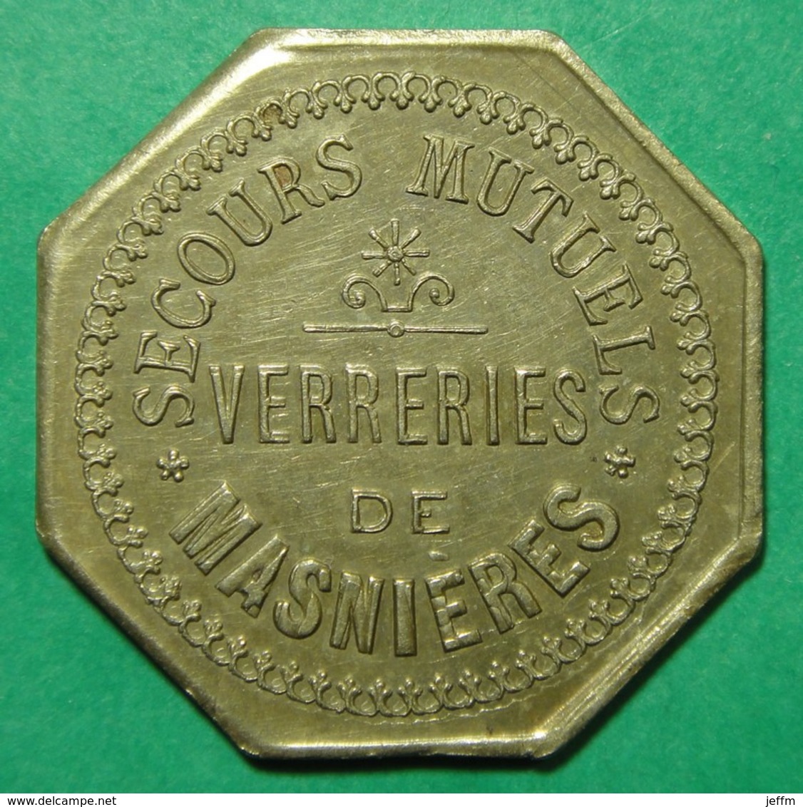 59 - Masnières - Verreries - Secours Mutuels - 10c - Monetari / Di Necessità