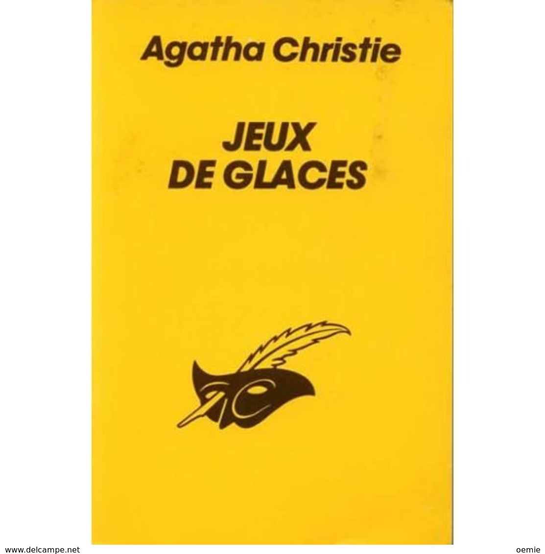 AGATHA CHRISTIE    442  JEUX DE GLACES - Agatha Christie