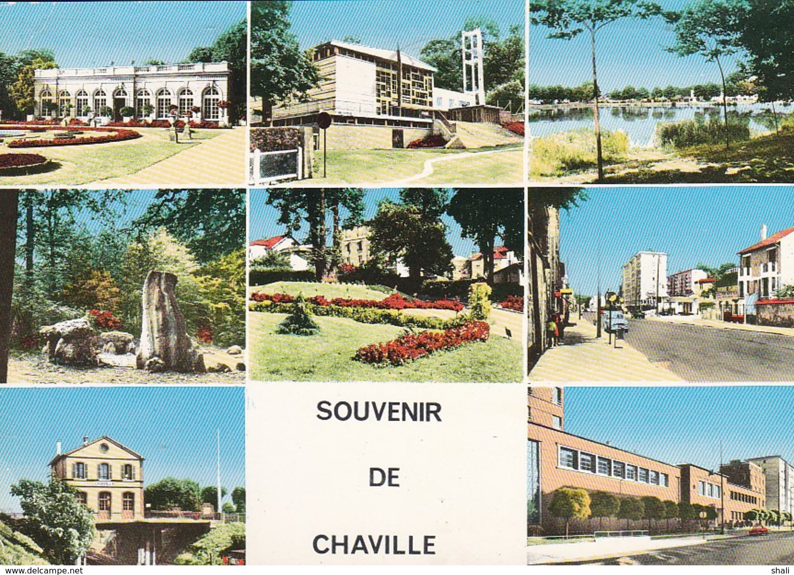 CPSM SOUVENIR DE CHAVILLE - Chaville