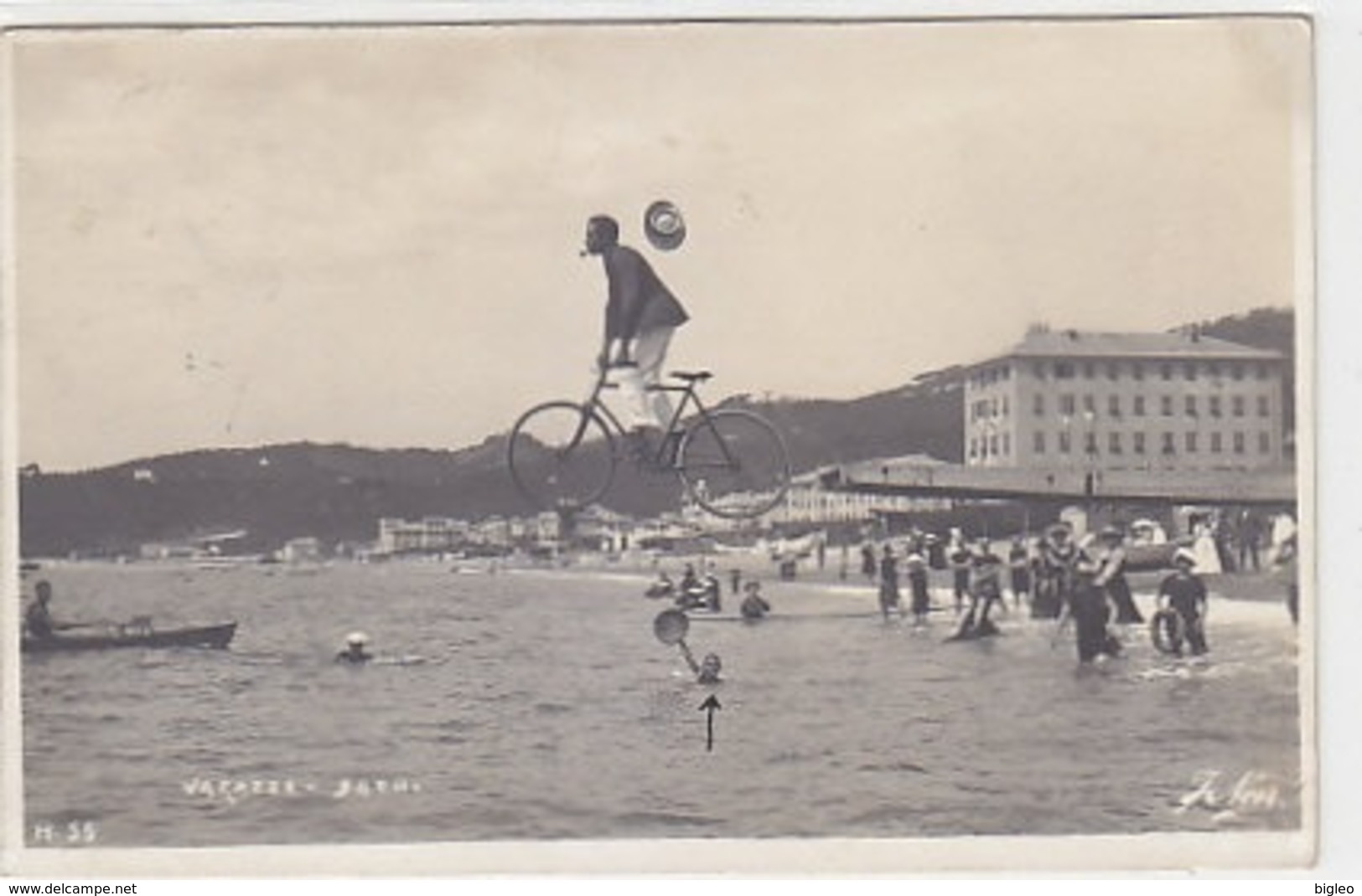 Varazze - Il Salto In Bicicletta - 1907           (A-139-190414) - Savona