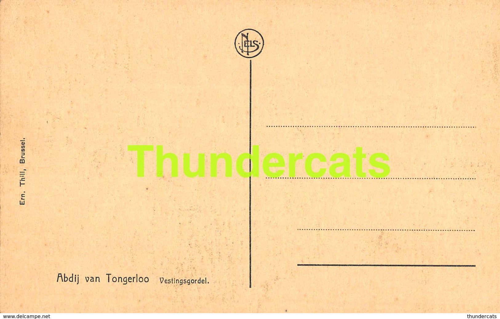 CPA ABDIJ VAN TONGERLOO - VESTINGSGORDEL - Westerlo