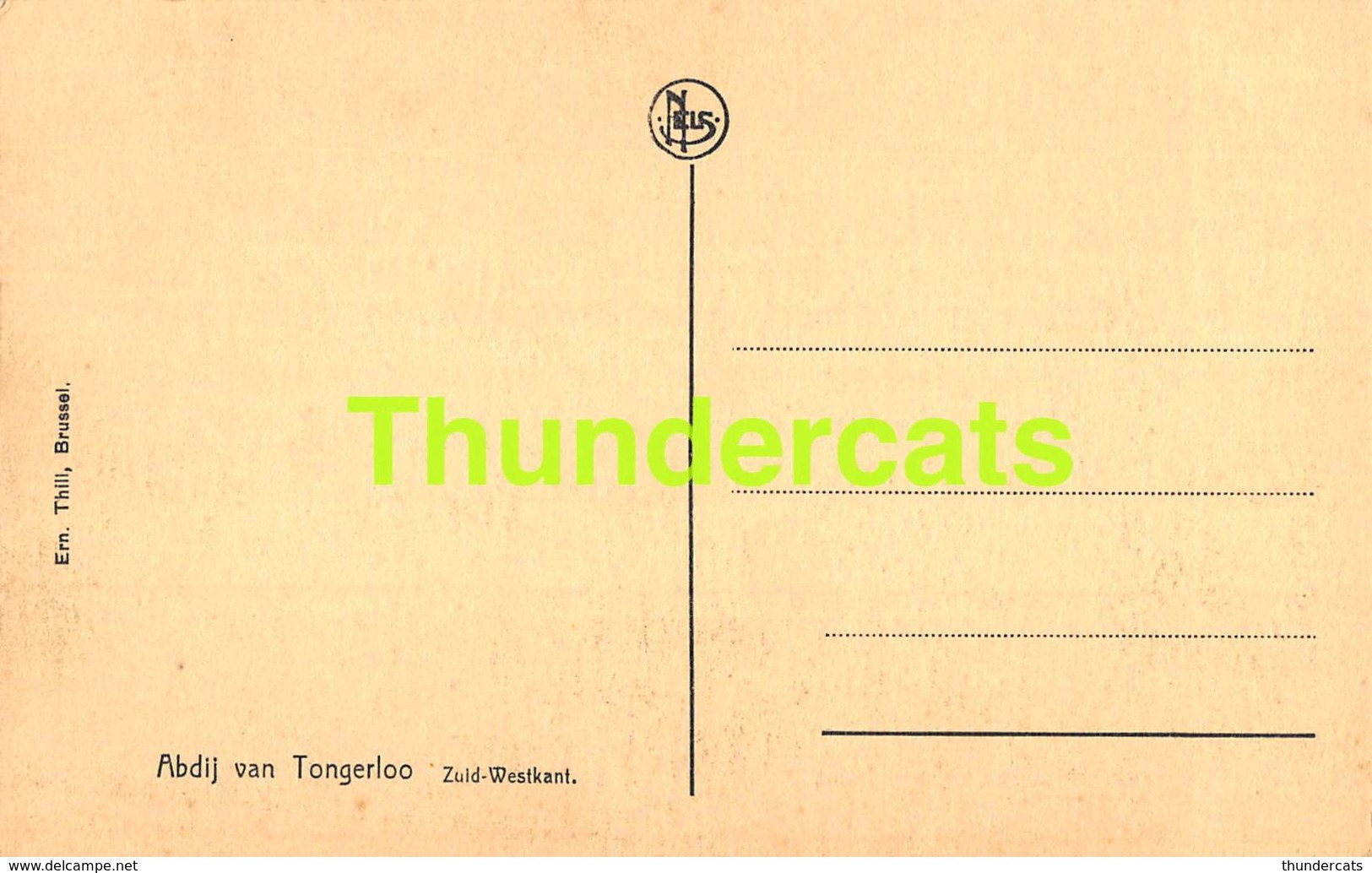 CPA ABDIJ VAN TONGERLOO -  ZUID WESTKANT - Westerlo