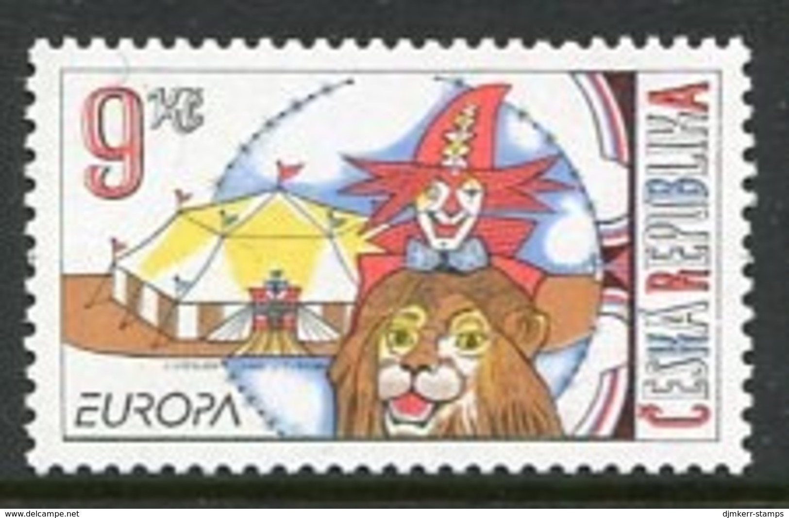 CZECH REPUBLIC 2002 Europa: Circus MNH / **.  Michel 319 - Ungebraucht