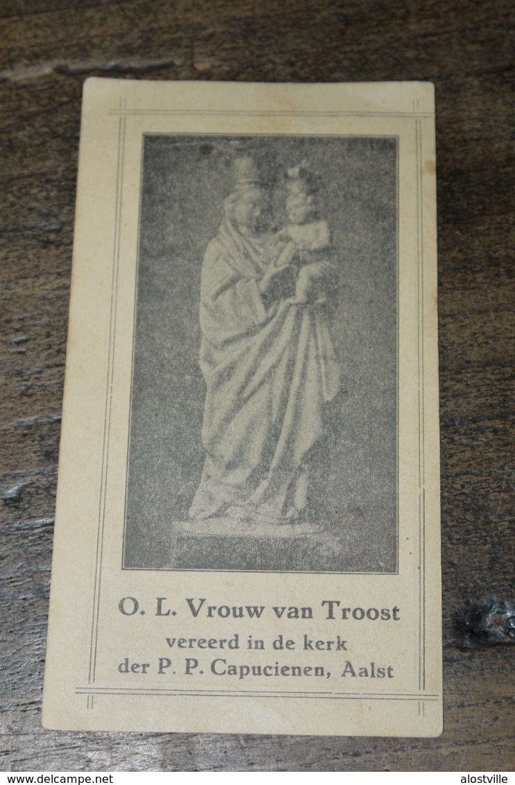 Aalst Bidprentje  1930' Capucienen Olv Troost - Religion & Esotérisme