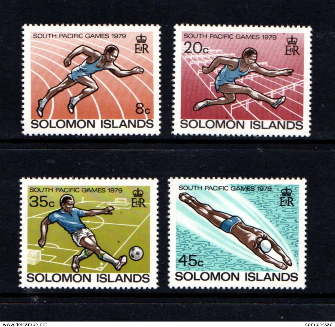 SOLOMON  ISLANDS    1979     South  Pacific  Games    Set  Of  4    MNH - Solomon Islands (1978-...)