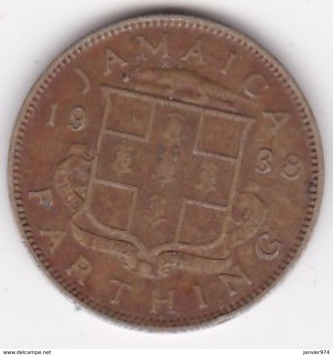 Jamaïque 1 Farthing 1938. George VI. KM# 30 - Jamaica