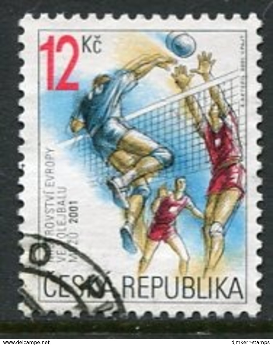 CZECH REPUBLIC 2001 European Volleyball Championship Used.  Michel 290 - Oblitérés