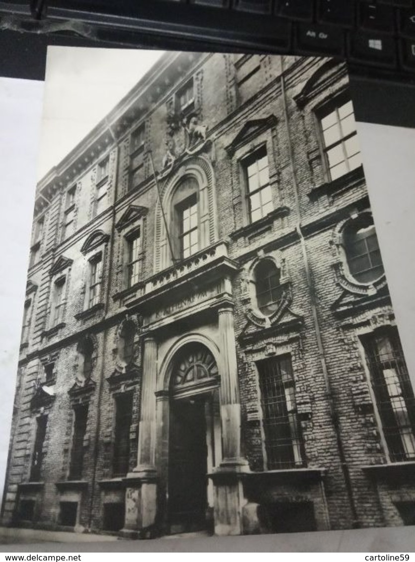 TORINO VIA  VERDI FACCIATA UNIVERSITA DEGLI STUDI N1955 HH2051 RRR Inizio Pieghina - Enseñanza, Escuelas Y Universidades