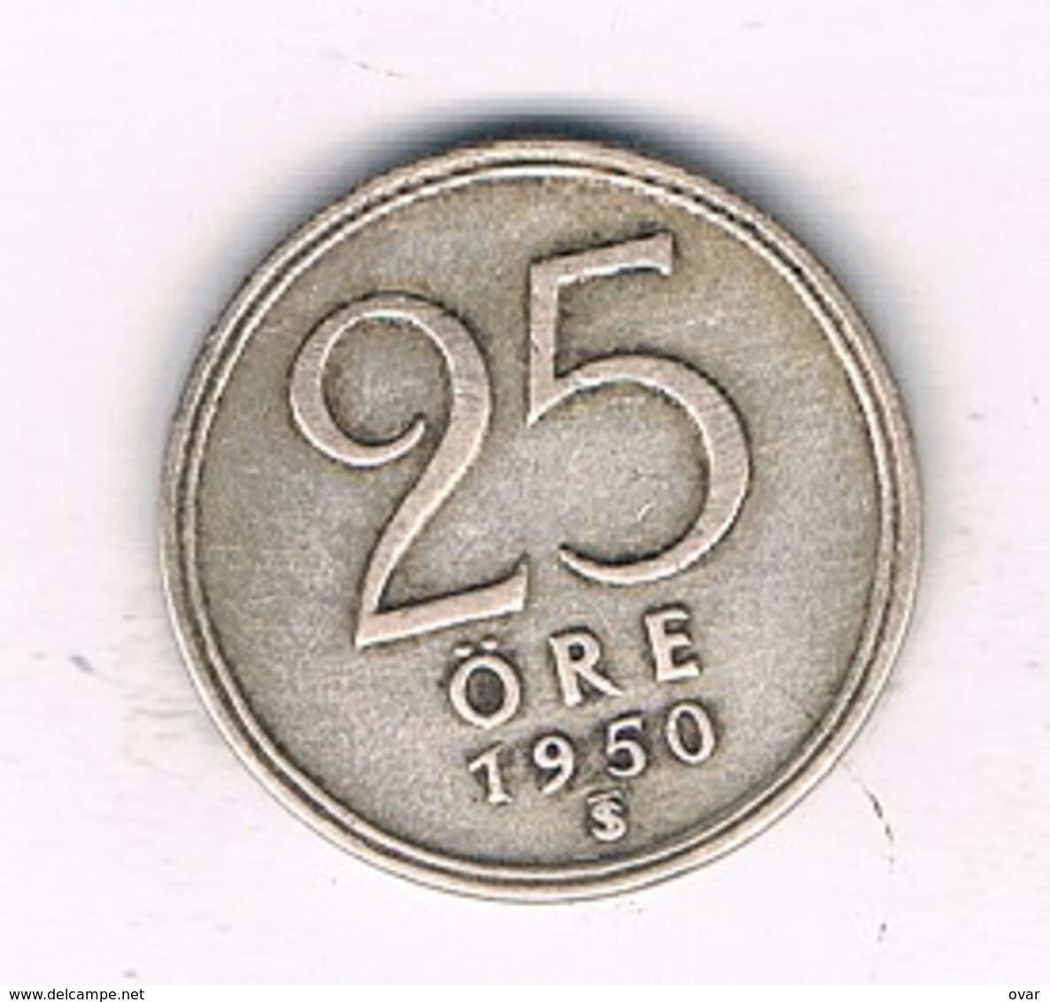 25 ORE  1950  ZWEDEN /8859/ - Suecia