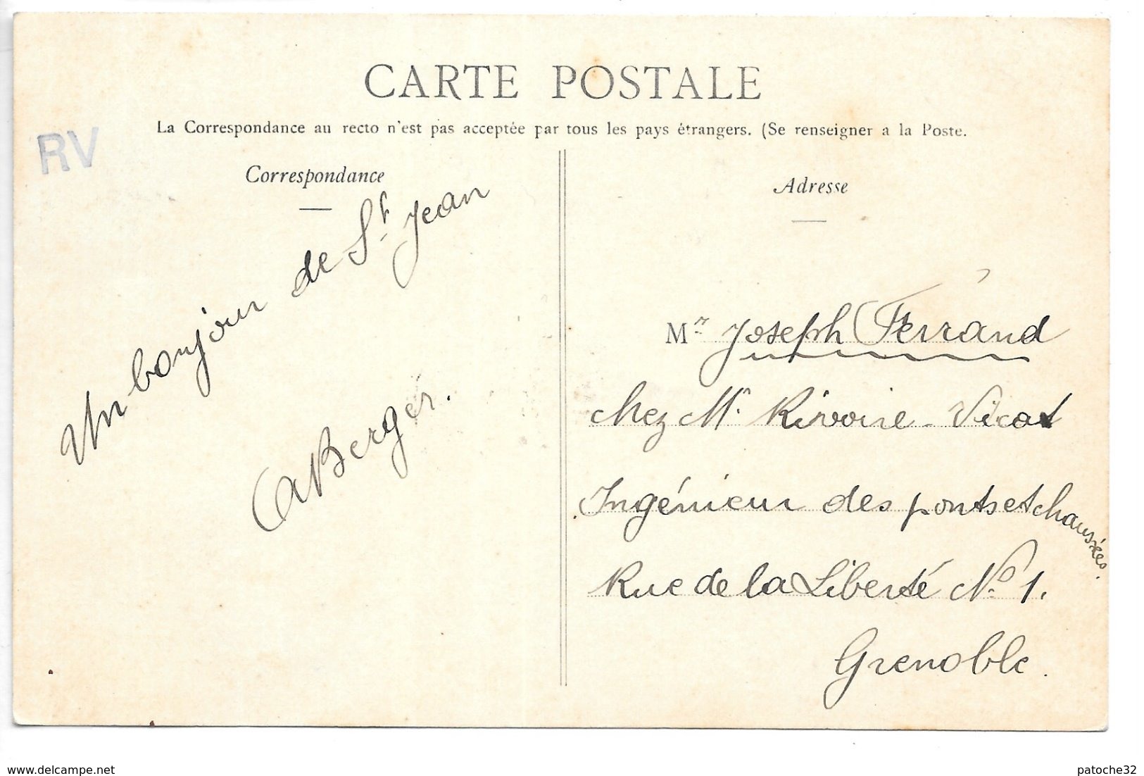 Cpa...Saint-jean-de-Bournay...(Isère)...en Souvenir Du Festival De Musique...1907... - Saint-Jean-de-Bournay