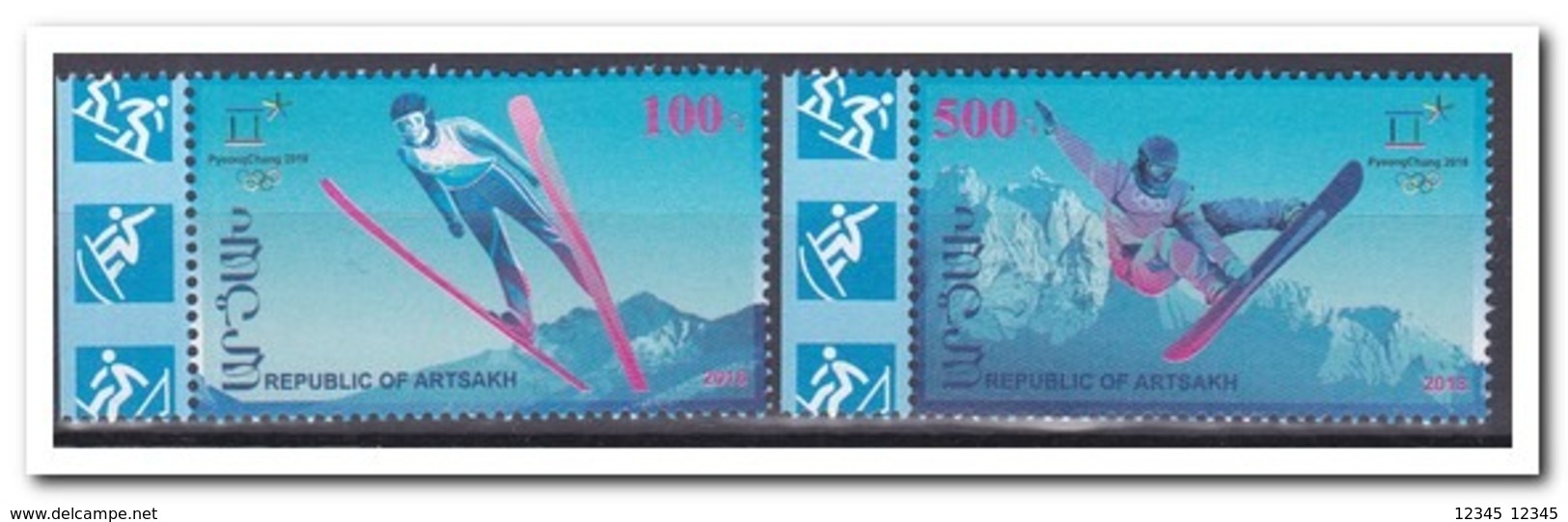 Nagorno Karabach 2018, Postfris MNH, Olympic Winter Games - Asia (Other)