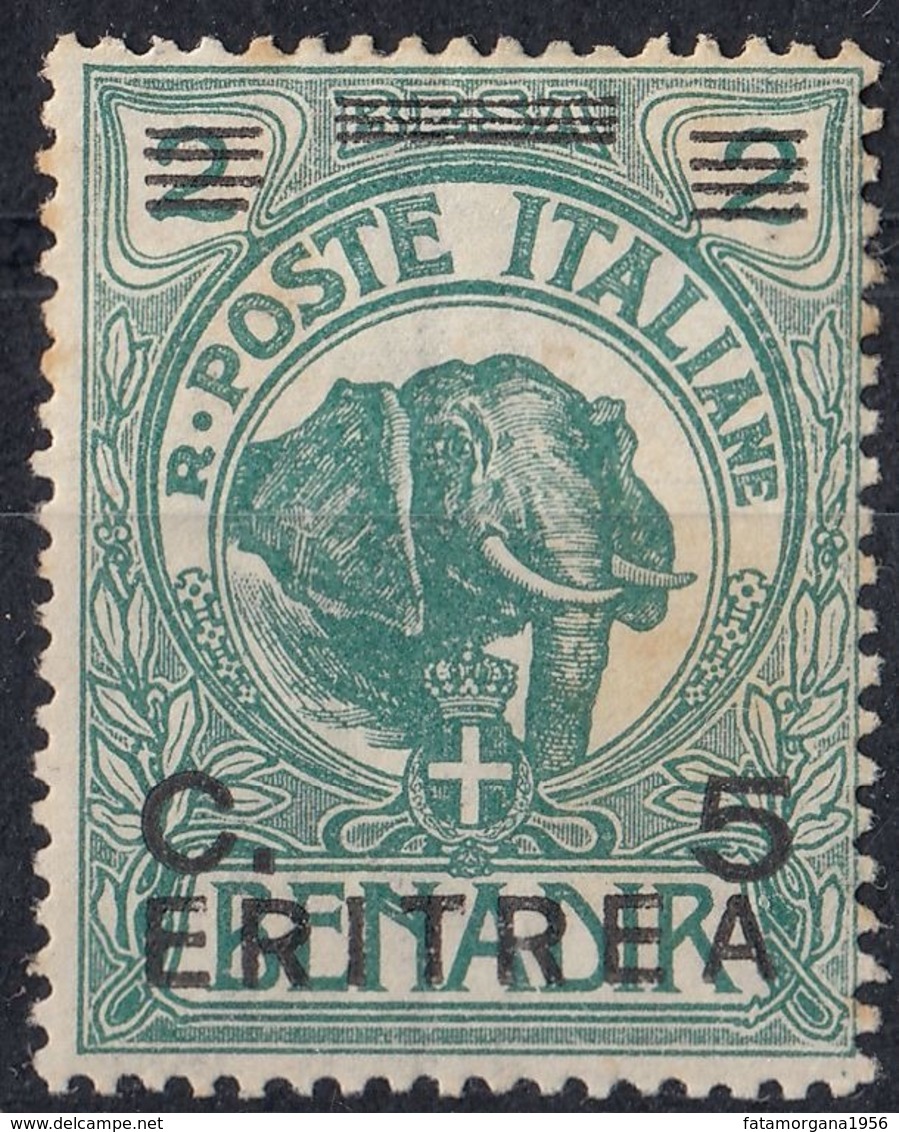 ERITREA, COLONIA ITALIANA - 1922 -  Yvert 55, Nuovo MH. - Erythrée