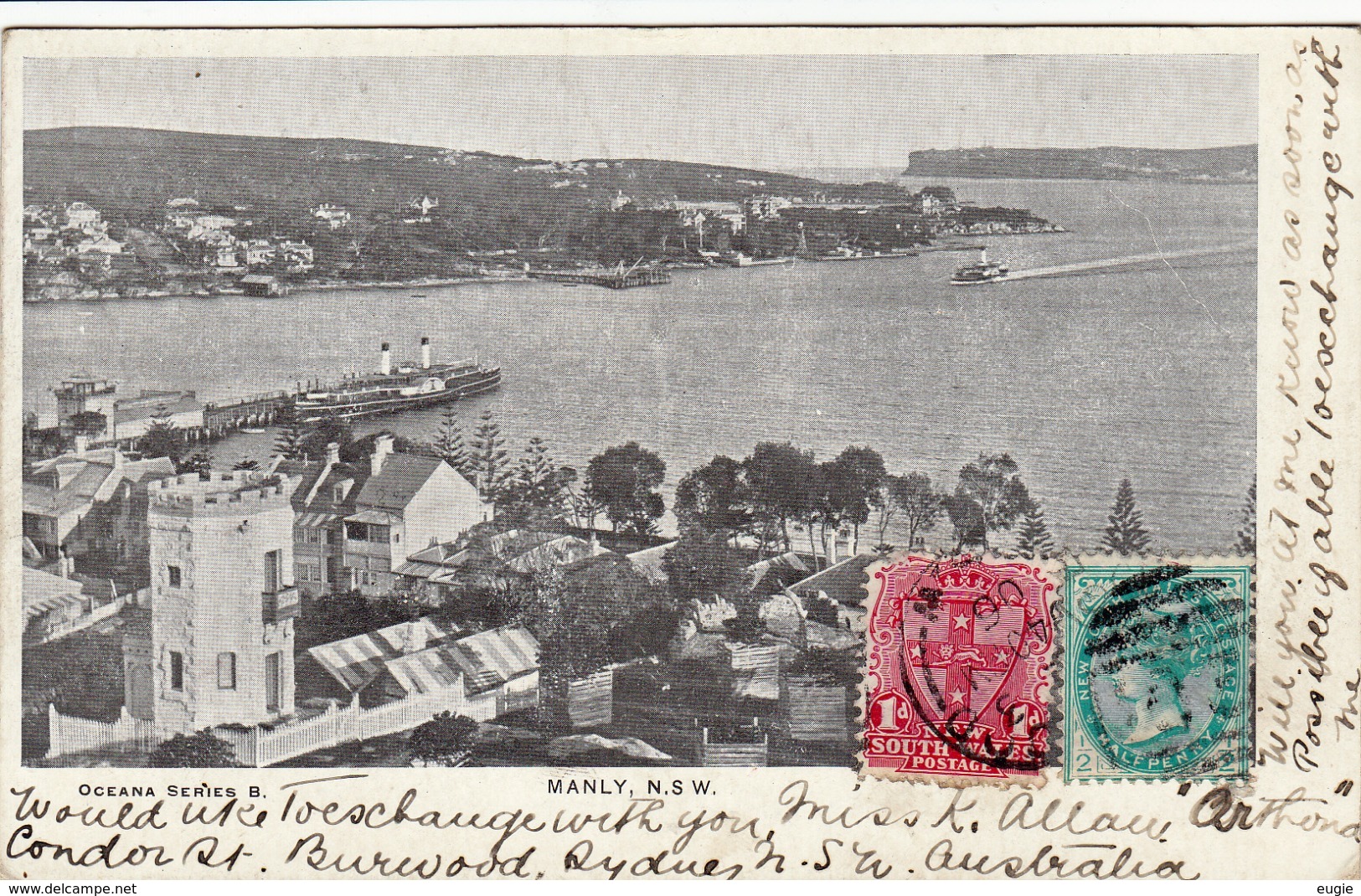 311/ Manly, NSW, 1906 - Sonstige & Ohne Zuordnung