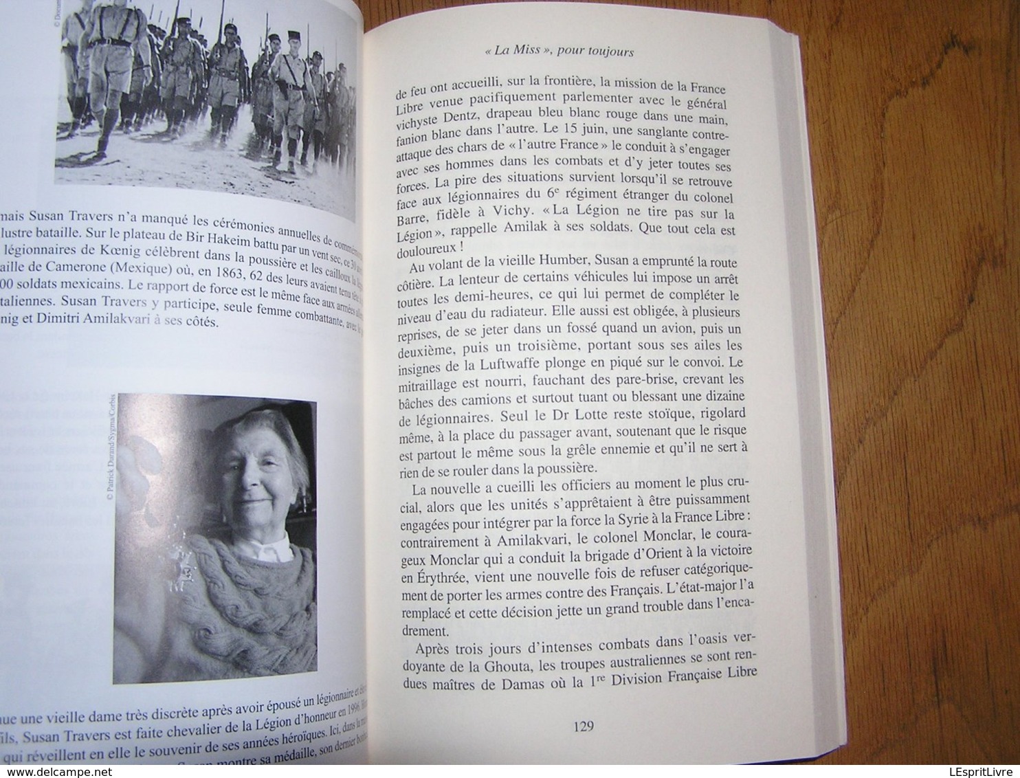 LA LEGIONNAIRE Héroïque et Libertine Guerre 40 45 La Seule Femme de la Légion Etrangère Bir Hakiem Afrique France Libre