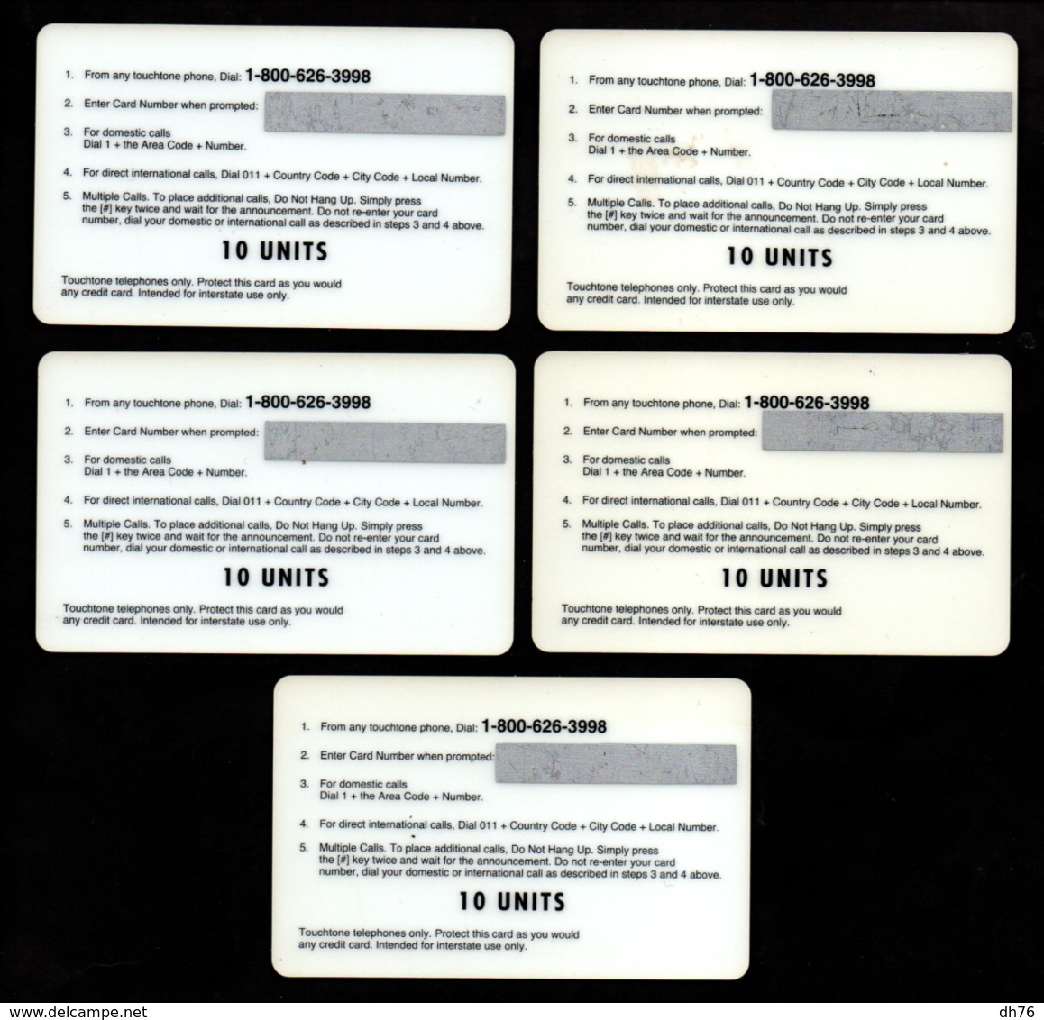 Italie / Anglais / USA ? - 5 Cartes Des Simpson - ???? (verso Voir Scan) - Lots - Collections