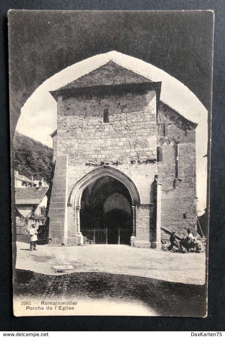 Romainmôtier Porche De L‘eglise - Romainmôtier-Envy