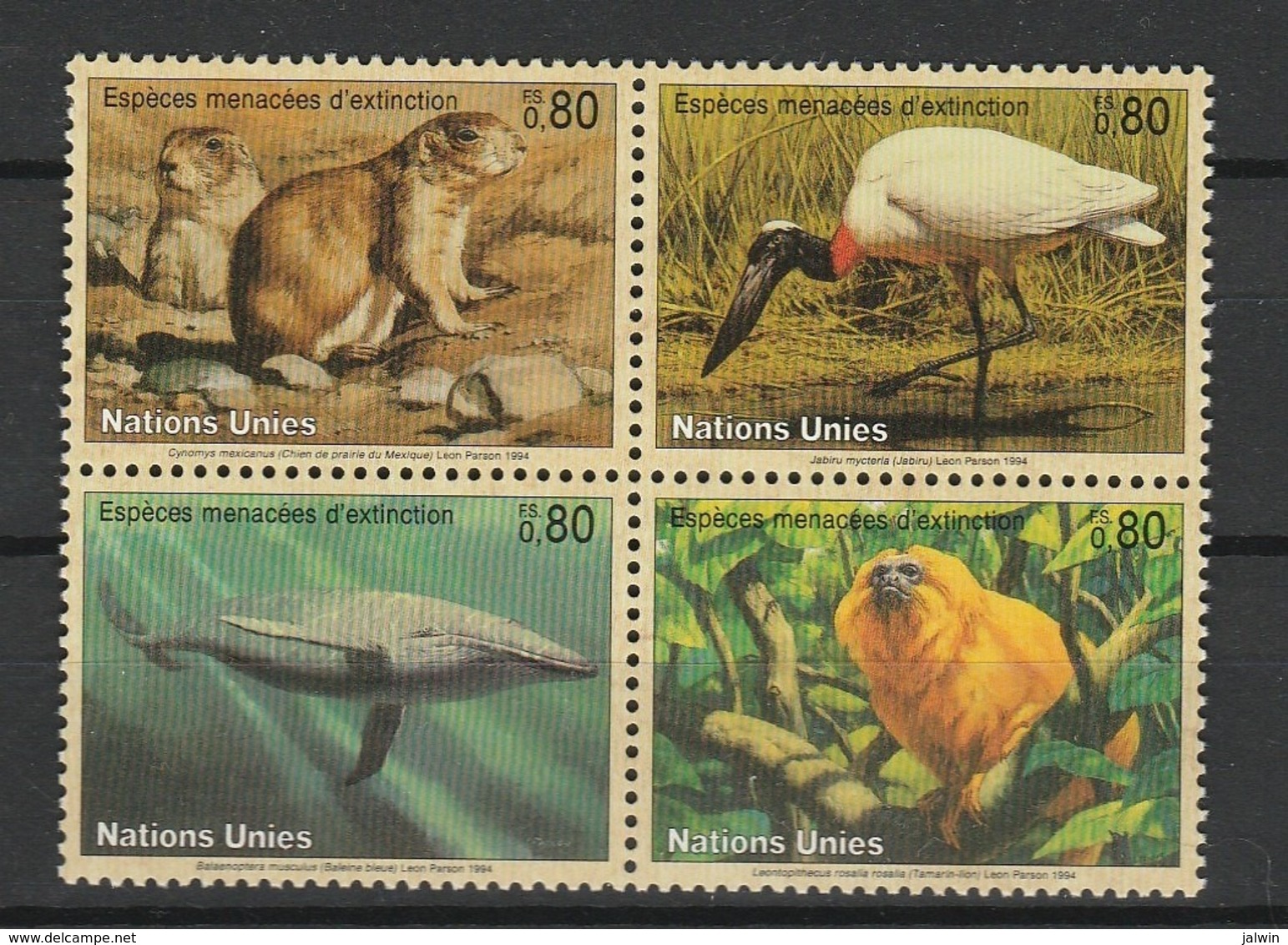 NATIONS UNIES (Genève) 1993 YT N° 265 à 268 ** - Unused Stamps