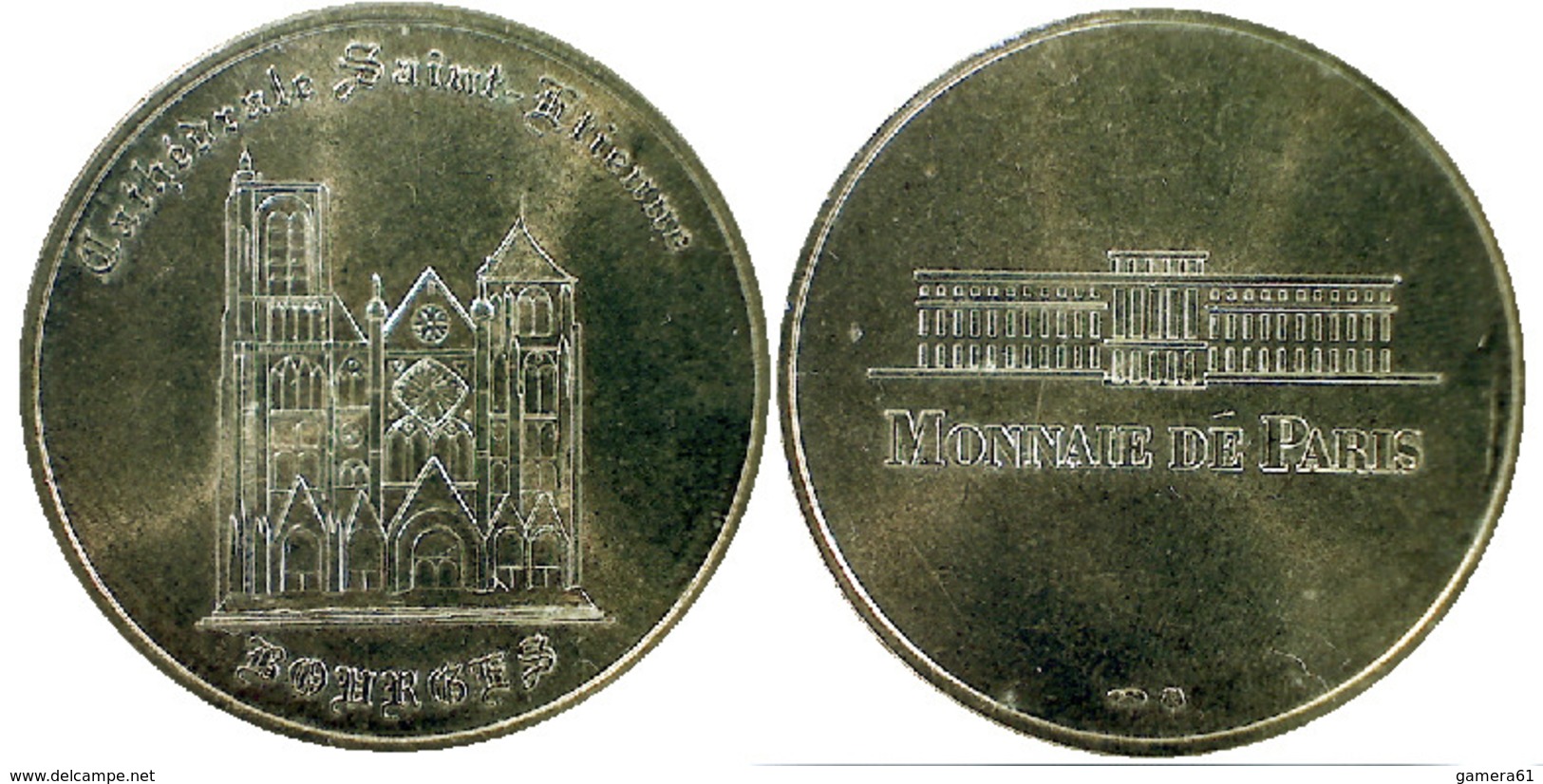 05318 GETTONE TOKEN JETON FICHA MDP 1998 BOURGES - Cathédrale Saint Etienne - Ohne Datum